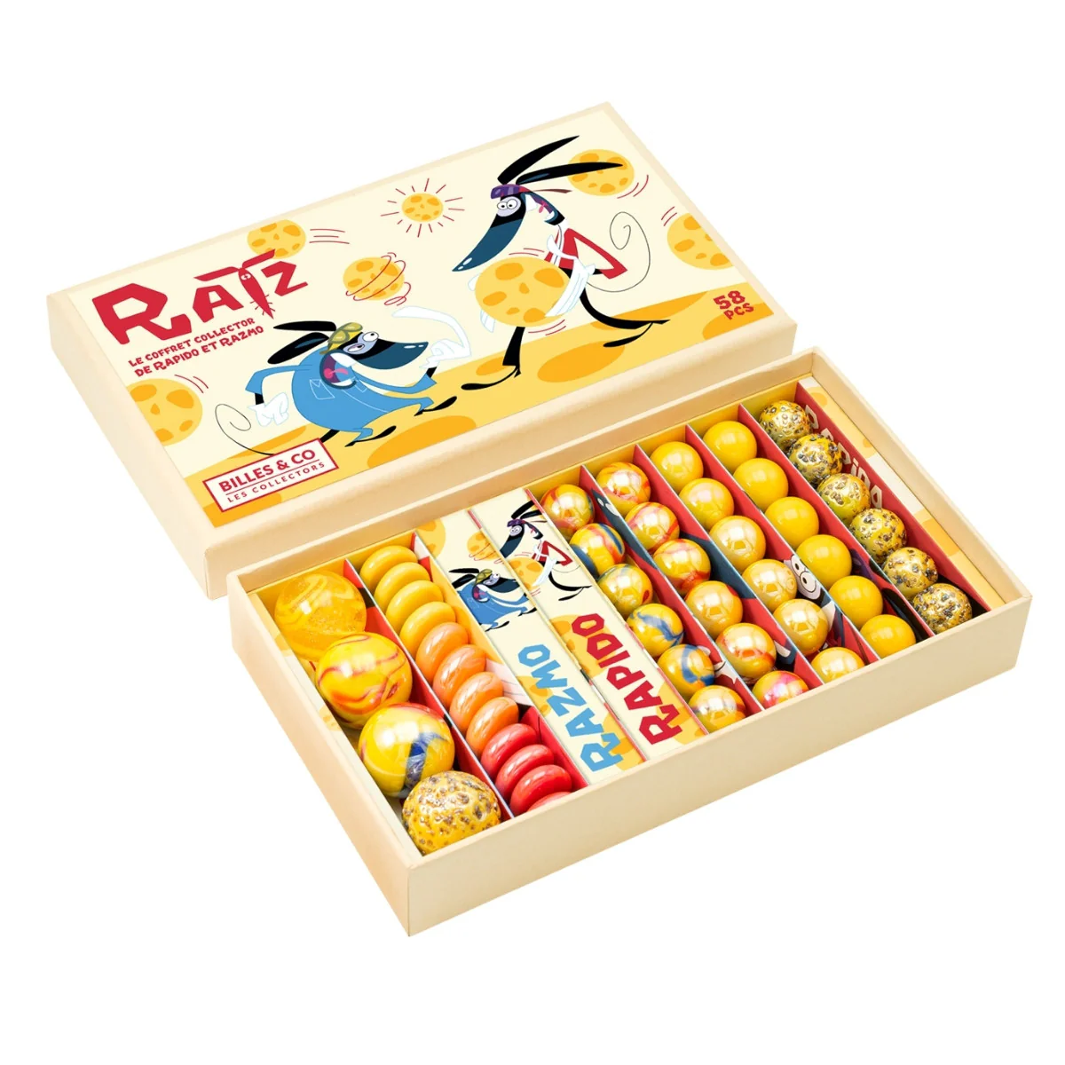 Billes & Co Marble Treasure Collector Box - Ratz, Large
