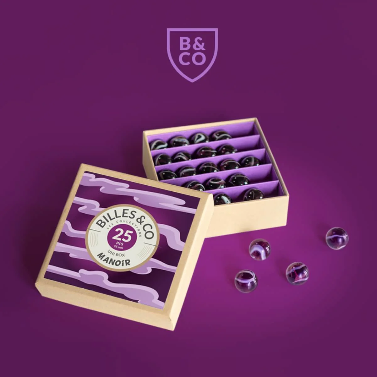 Billes & Co Marble Treasure Uni Box - Manor, Small - Image 2