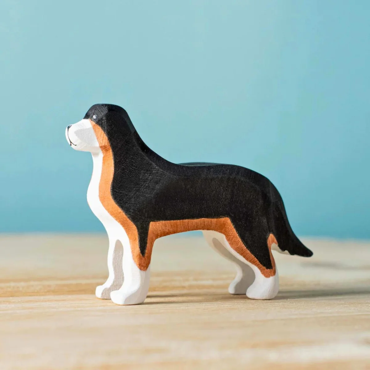 BumbuToys Wooden Animal - Dog - Bernese Mountain - Image 2