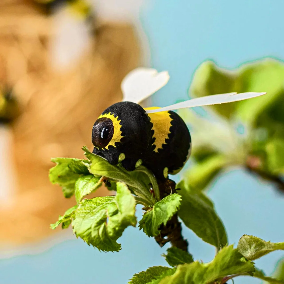 BumbuToys Wooden Animal - Bumblebee - Retired Product - Image 2