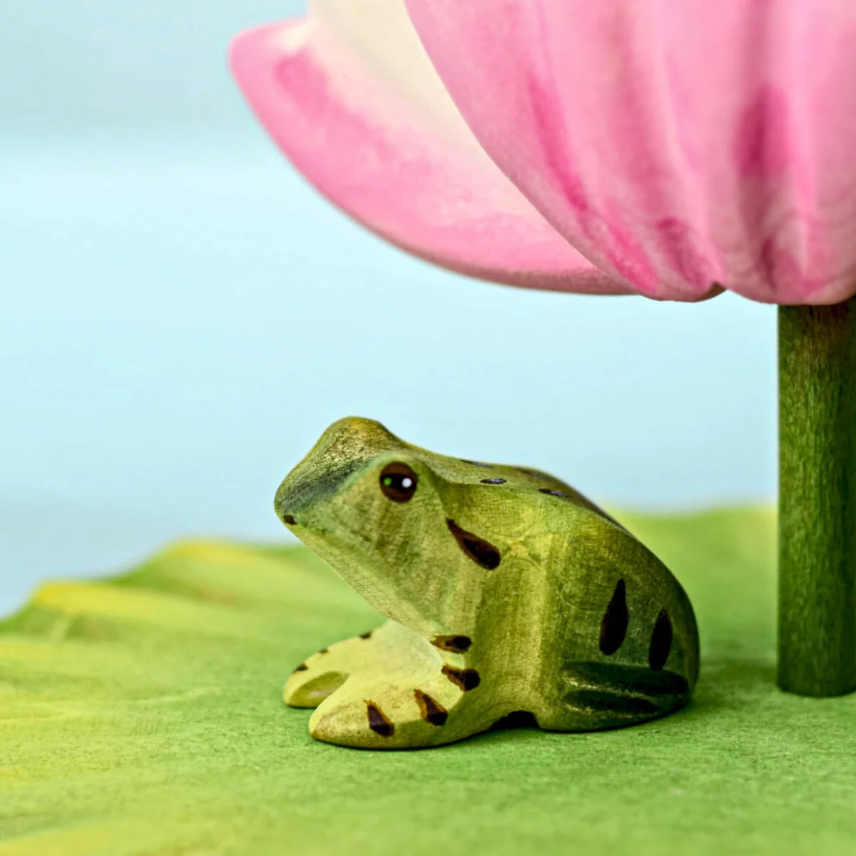 BumbuToys Wooden Animal - Frog - Image 2