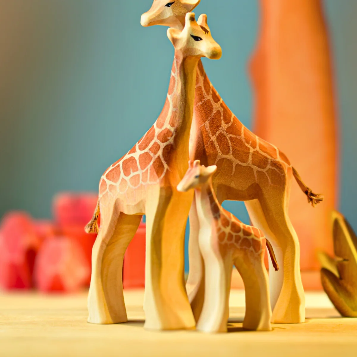 BumbuToys Wooden Animal - Giraffe Female - Image 2