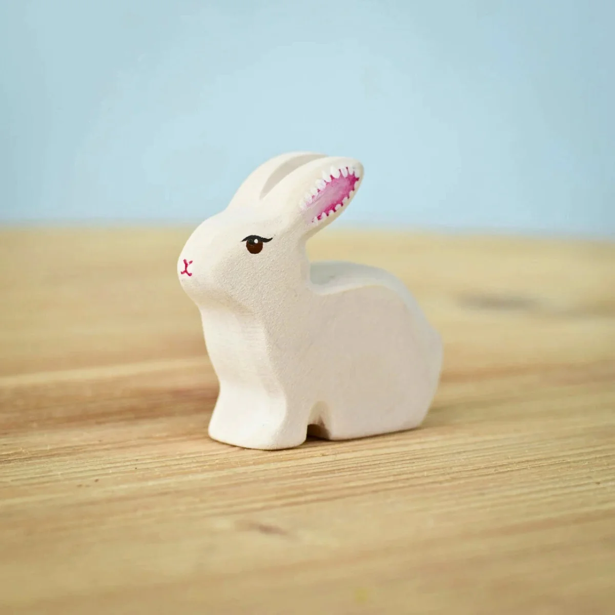 BumbuToys Wooden Animal - Rabbit - Easter, Sitting
