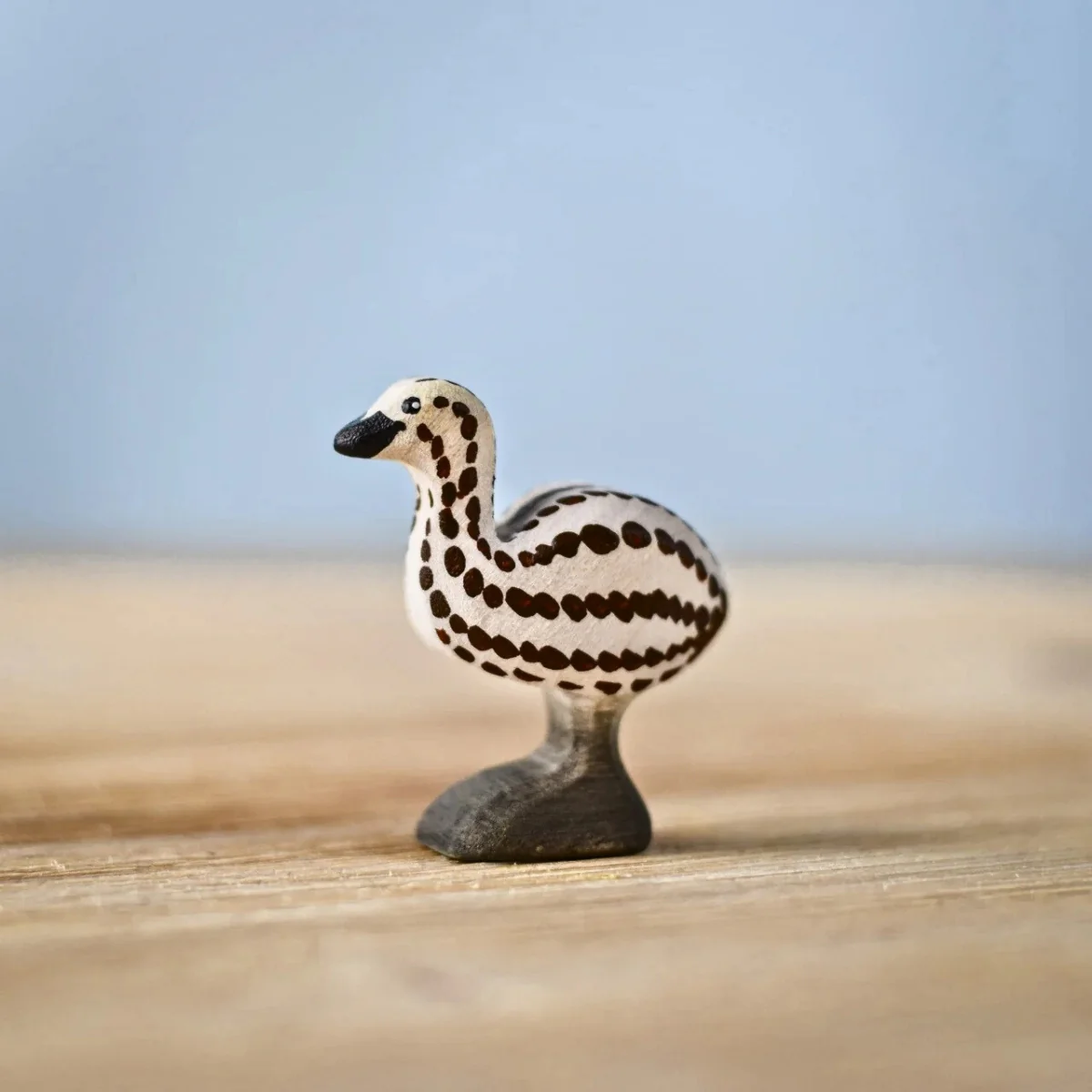 BumbuToys Wooden Bird - Emu Chick