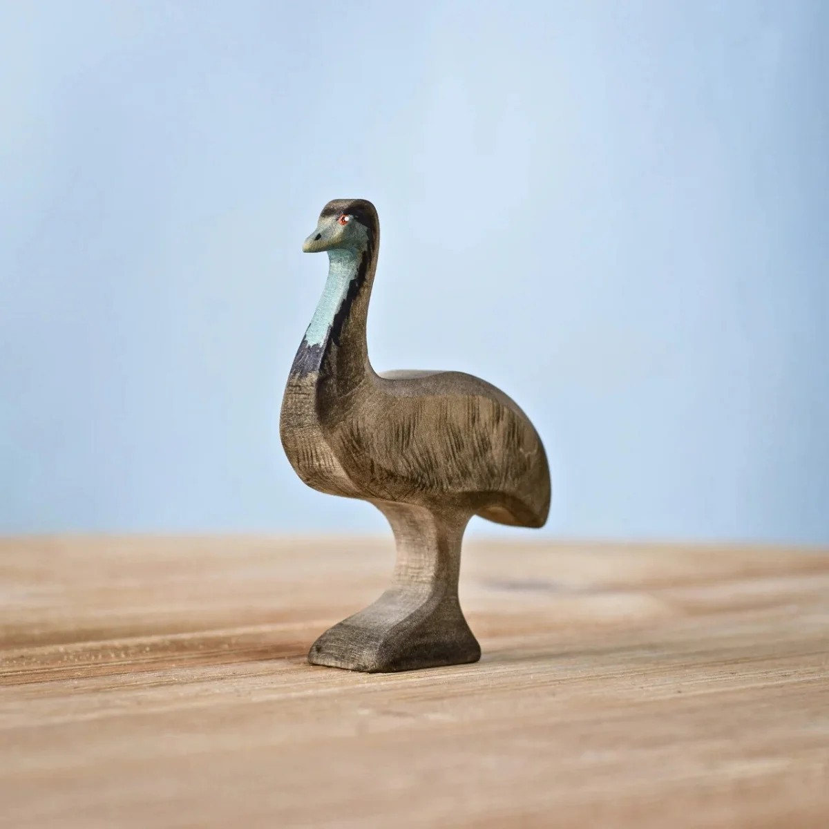 BumbuToys Wooden Bird - Emu Male
