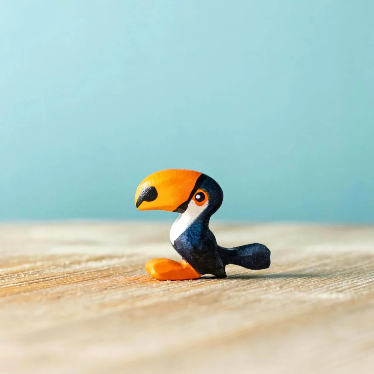 BumbuToys Wooden Bird - Toucan Chick