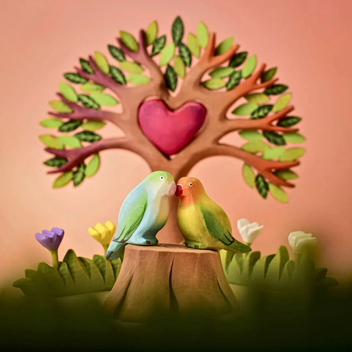 BumbuToys Wooden Tree - Stump - Image 3