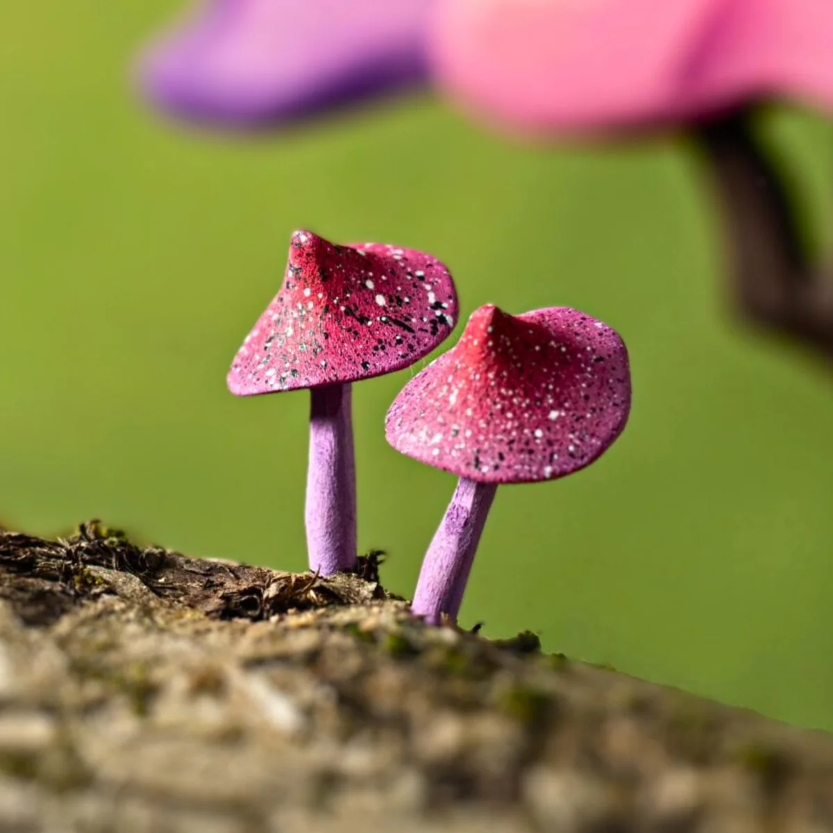 BumbuToys Wooden Figures - Magical Mushrooms - Image 4