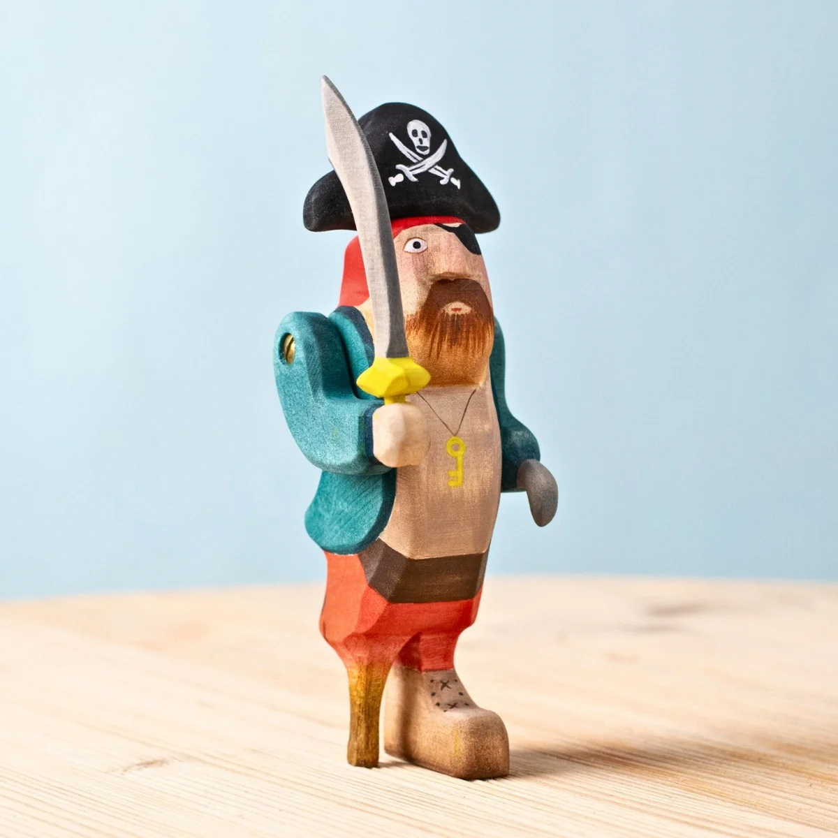 BumbuToys Wooden Mythical Creature - Pirate