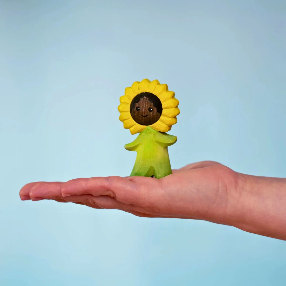 BumbuToys Wooden Mythical Creature - Flower Child - Sunflower - Image 3