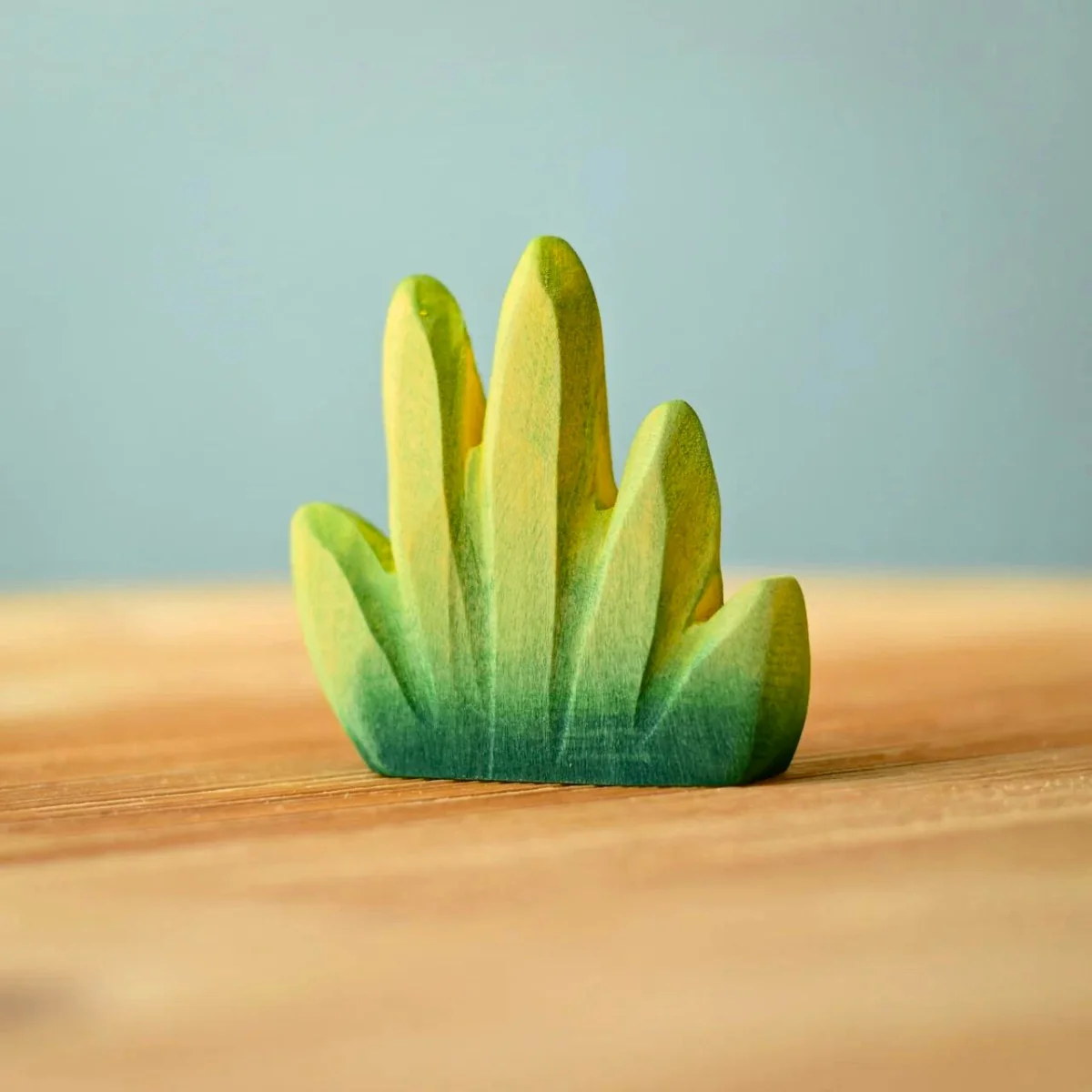 BumbuToys Wooden Plant Figure - Bush - Desert