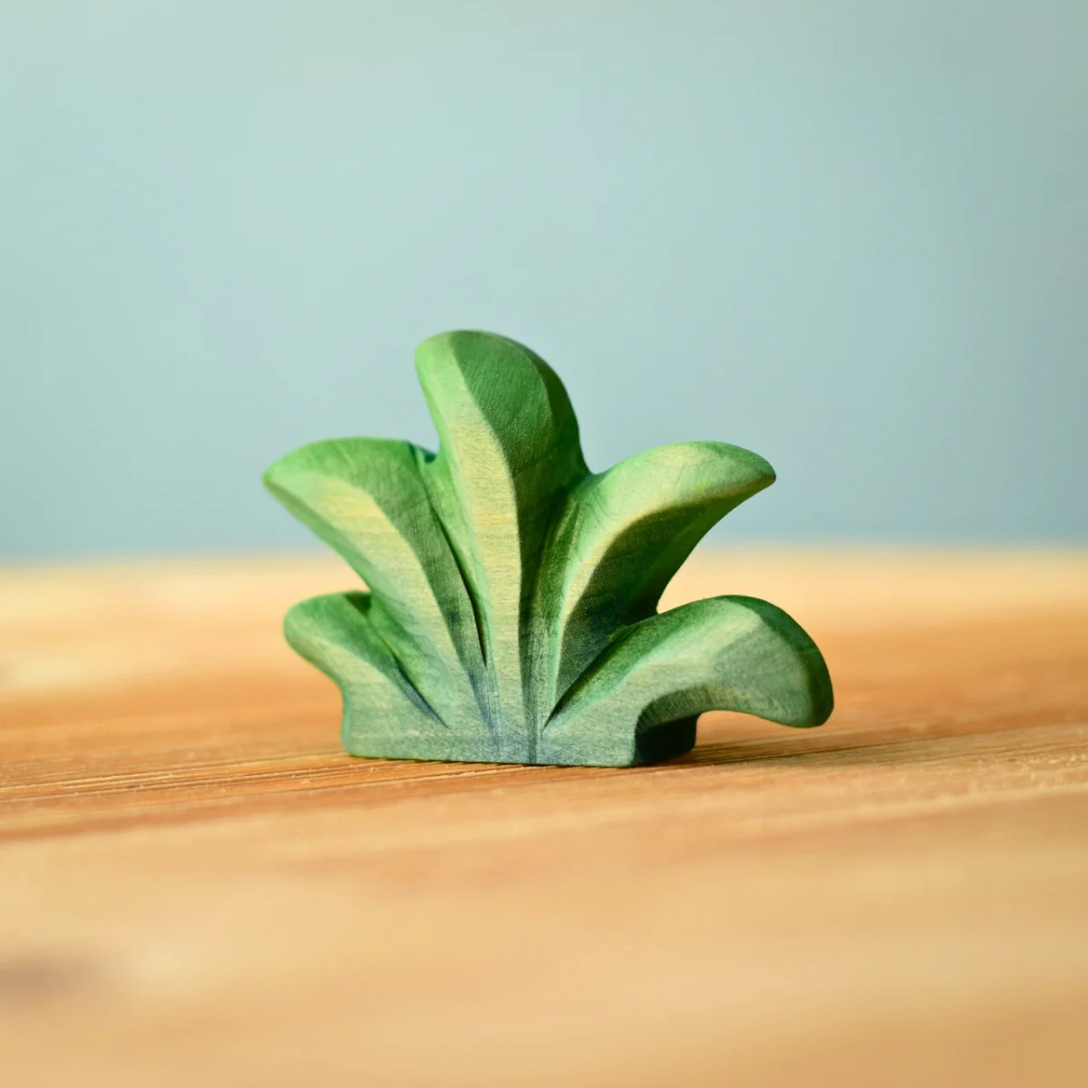 BumbuToys Wooden Plant Figure - Bush - Mountain