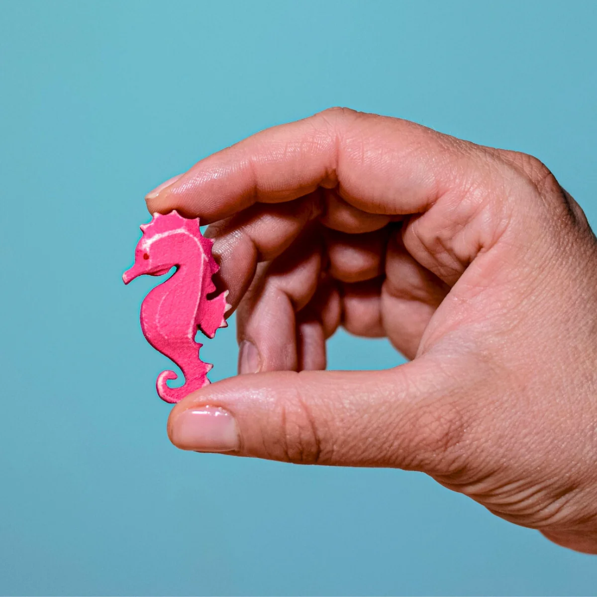 BumbuToys Wooden Sea Animal - Seahorse - Image 3