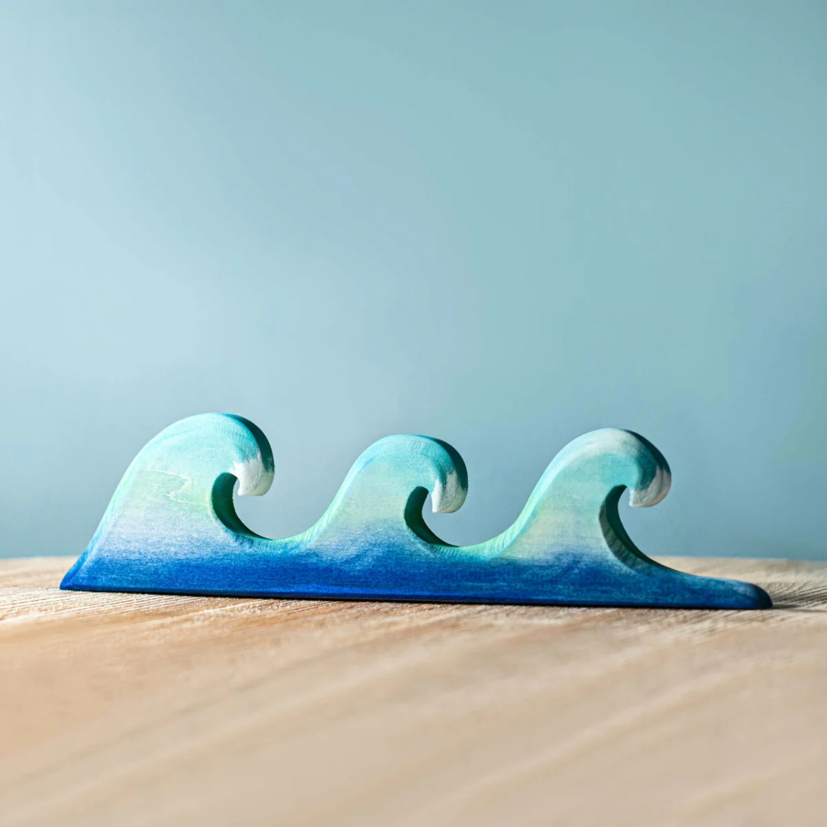 BumbuToys Seascape Wooden Figures - Ocean Waves - Set of 3 - Image 5