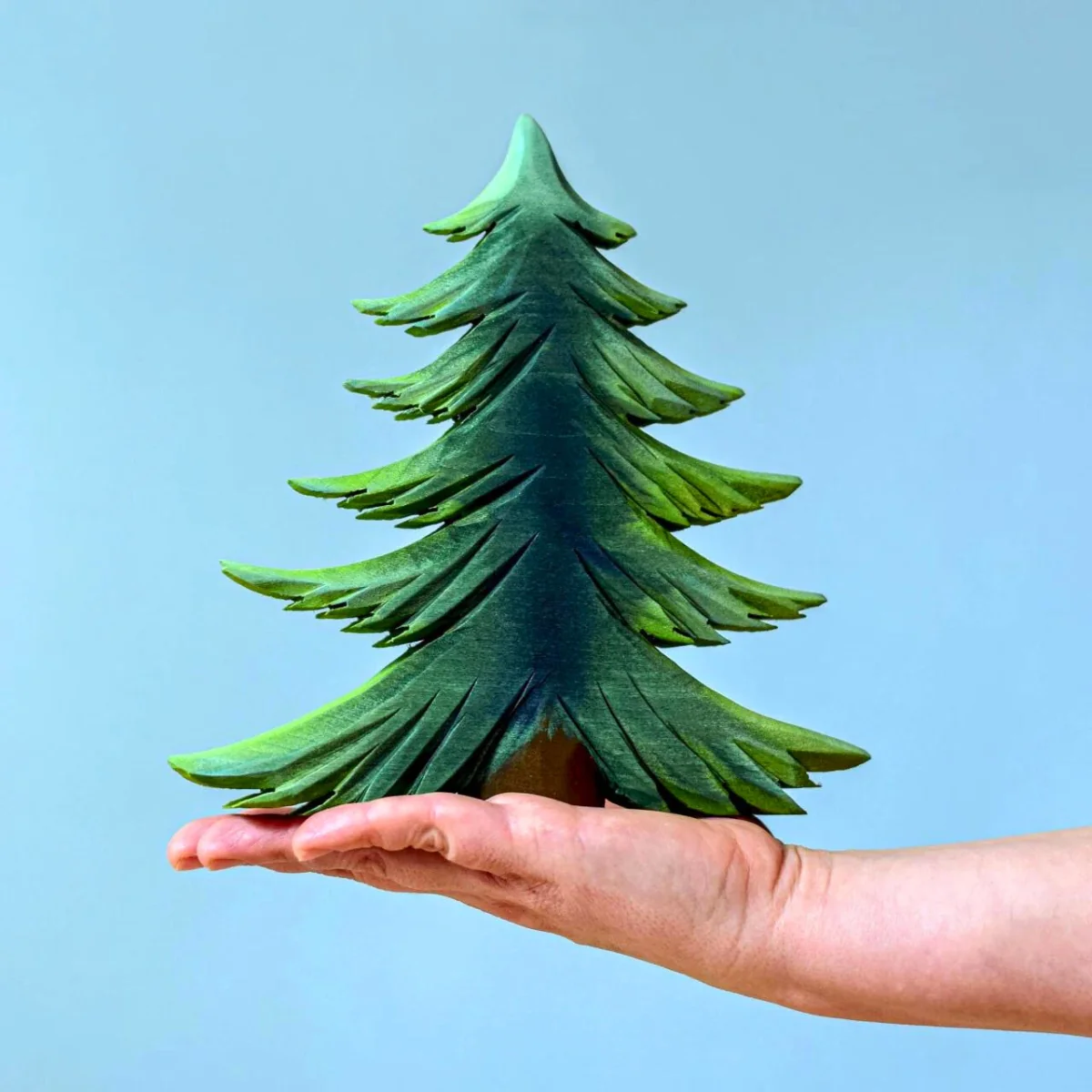 BumbuToys Wooden Trees - Fir - Set of 2 - Image 3