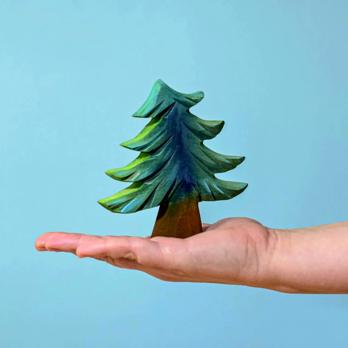 BumbuToys Wooden Trees - Fir - Set of 2 - Image 4