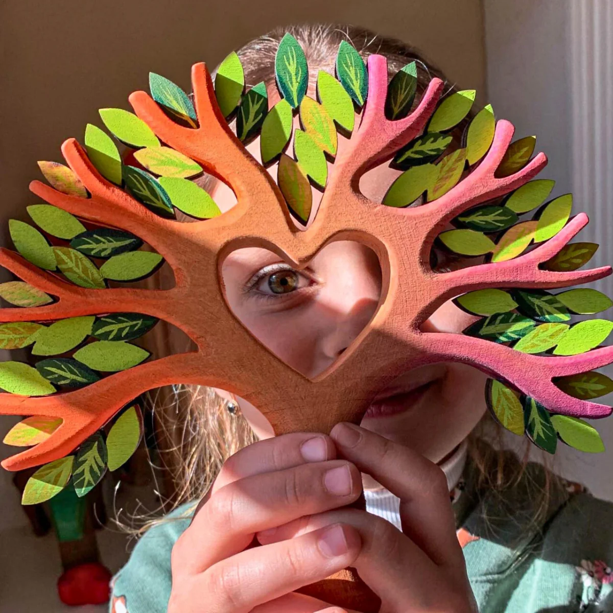 BumbuToys Wooden Tree - Heart - Image 5