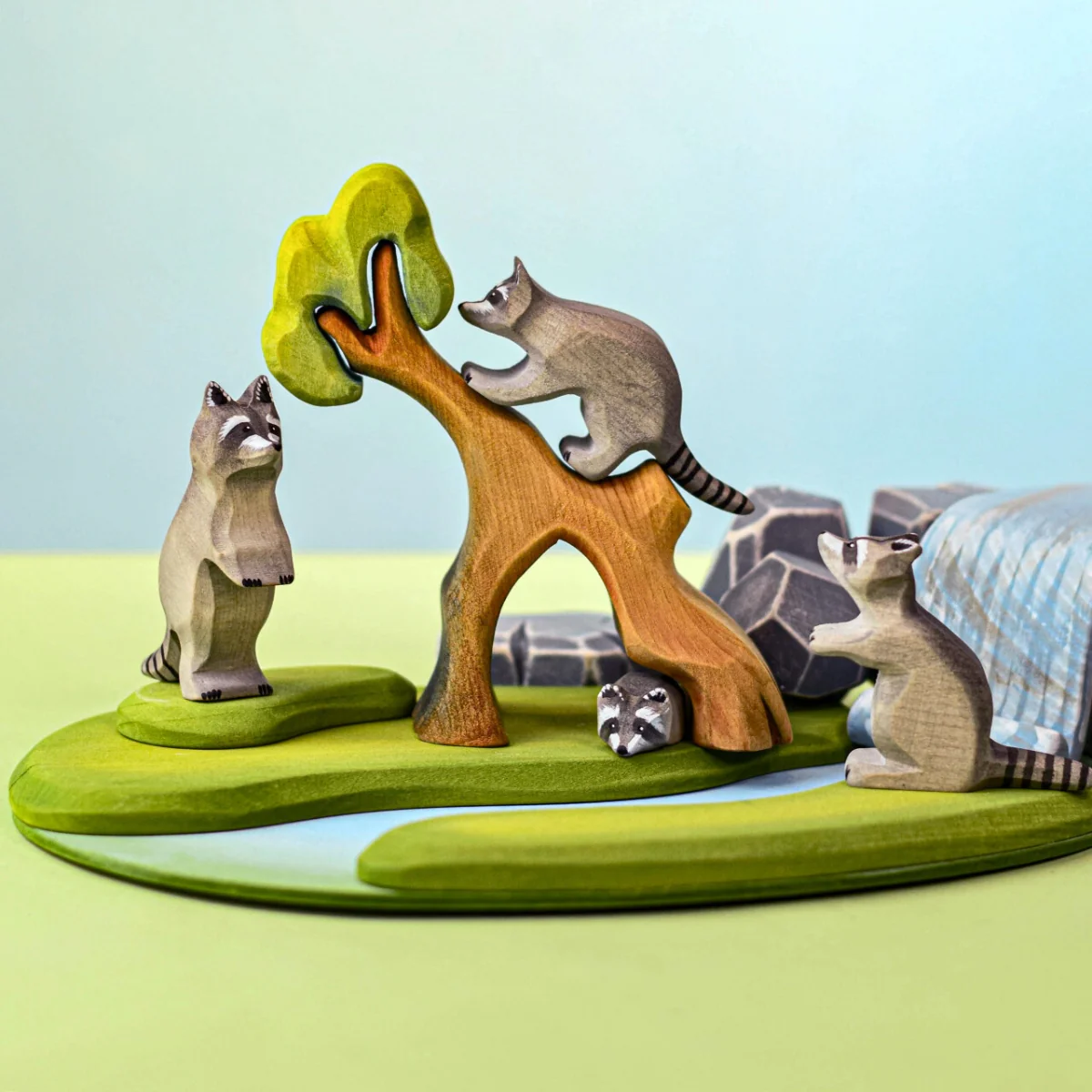 BumbuToys Wooden Tree - Hollow Tree - Image 3