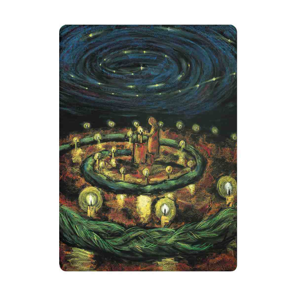 Chalkboard Art Cards - Given by the Stars, pack of 5 cards
