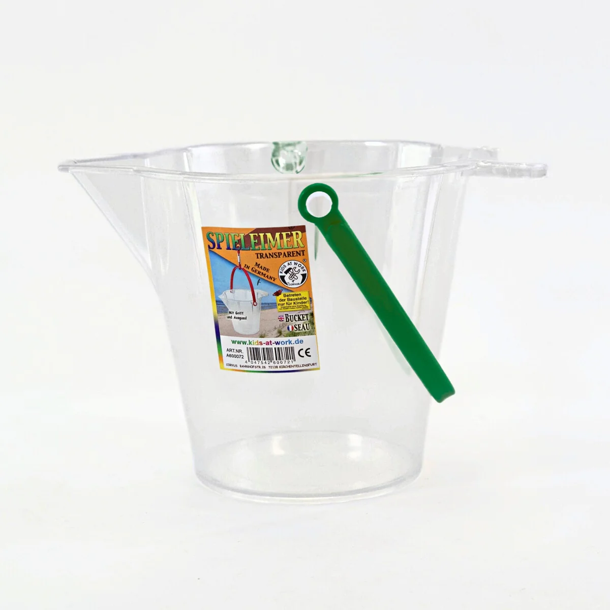 Kids at Work Bucket Transparent - Image 3