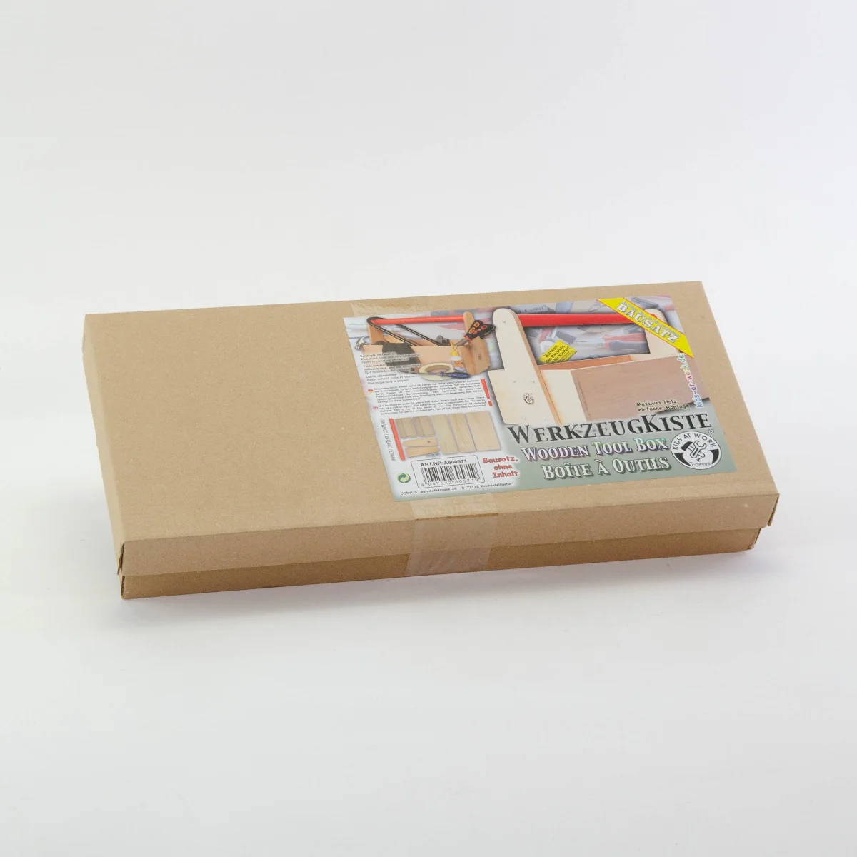 Kids at Work DIY Wooden Tool Box Kit - Image 6