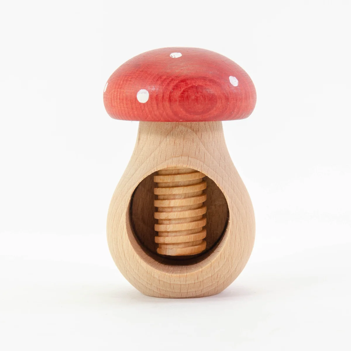 Kids at Work Chestnut Holder & Nutcracker Toadstool