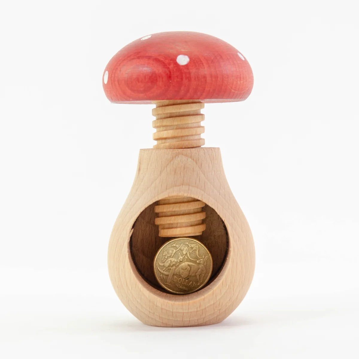 Kids at Work Chestnut Holder & Nutcracker Toadstool - Image 2