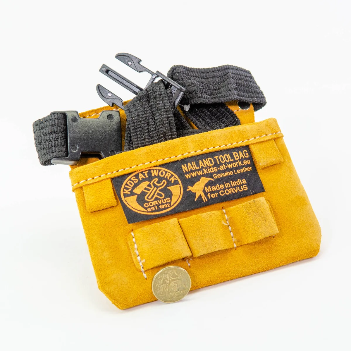 Kids at Work Leather Tool Belt - Mini - Image 3