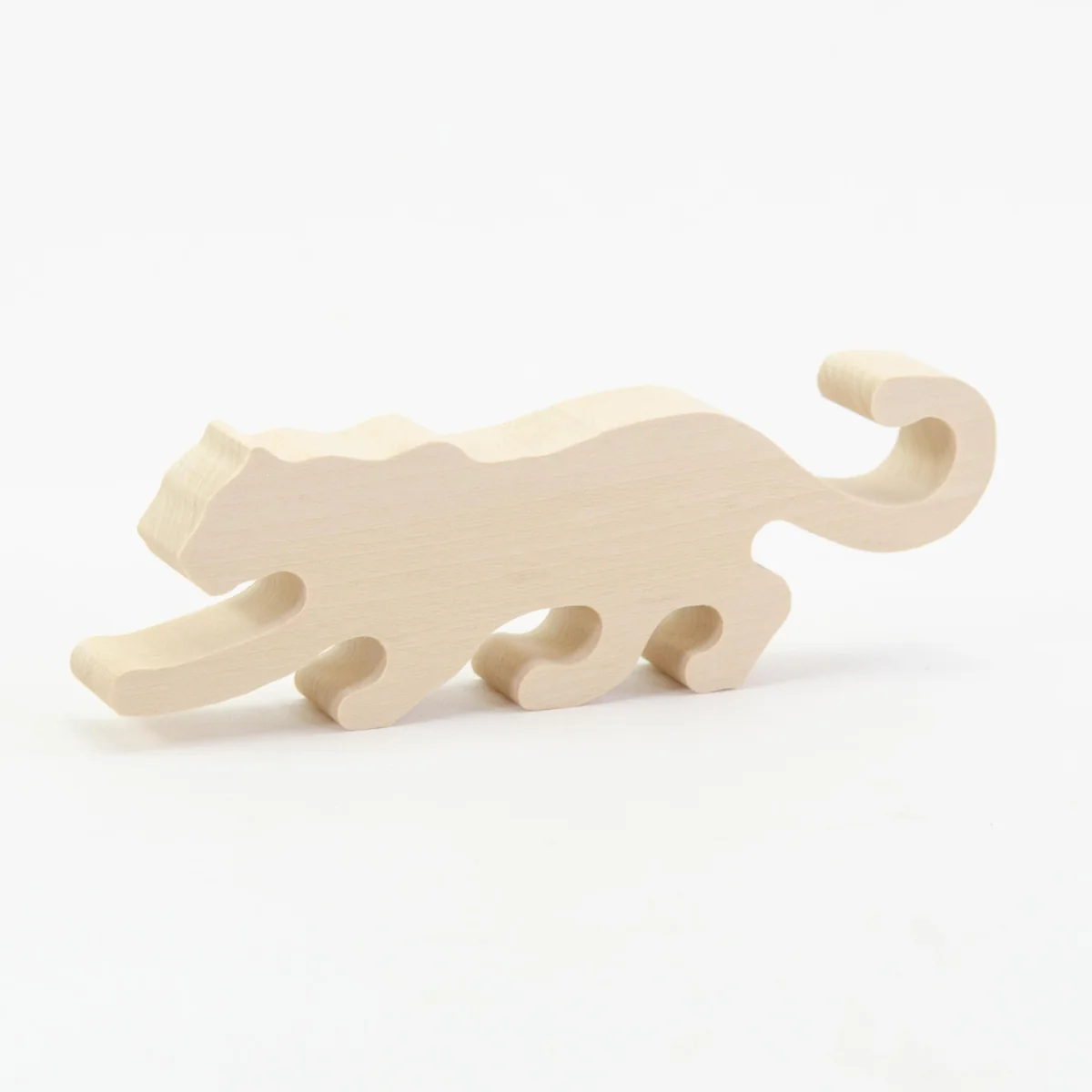 Kids at Work Wood Figure Panther - Image 2