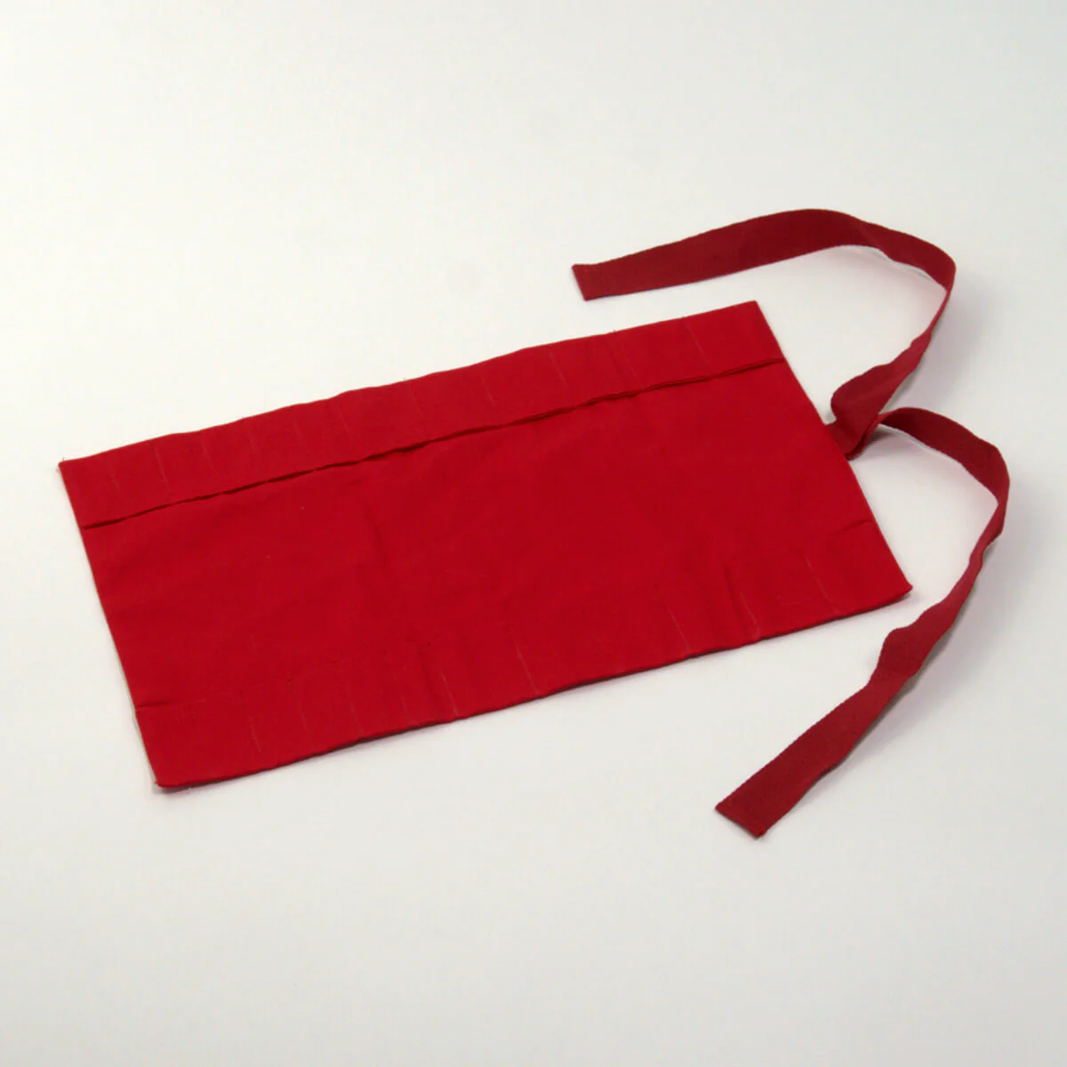 Crayon Roll for 12 Stick and 12 Block Crayons - Australian Made Red, Roll Only - Retired Product - Image 3