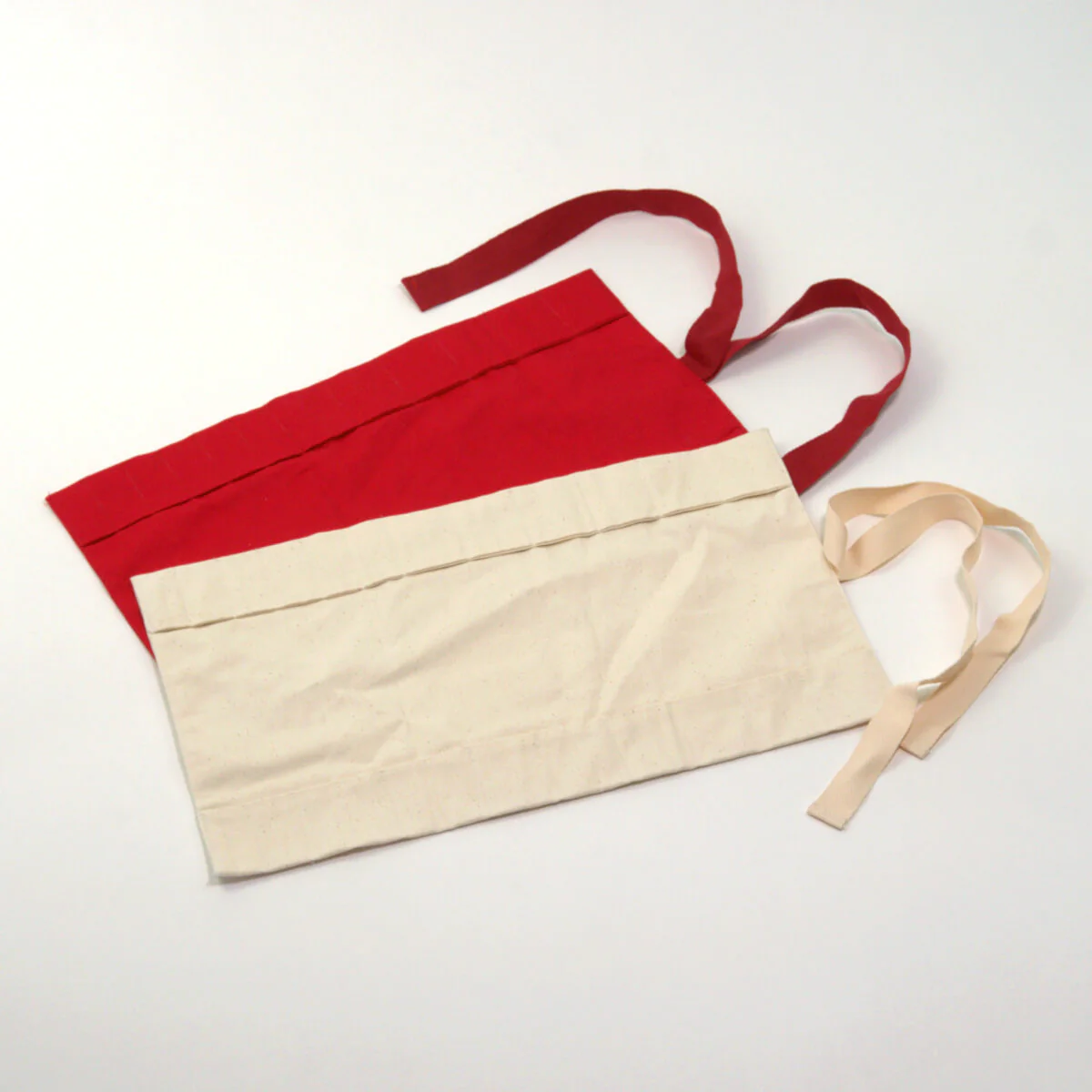 Crayon Roll for 12 Stick and 12 Block Crayons - Australian Made Red, Roll Only - Retired Product - Image 9