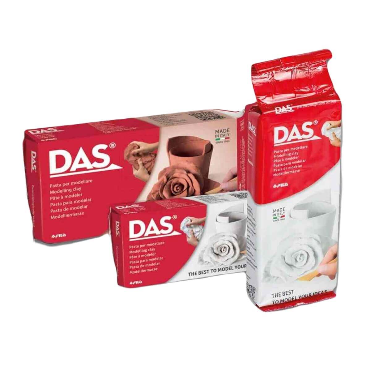 DAS Air Dry Modelling Clay - Stone 1kg