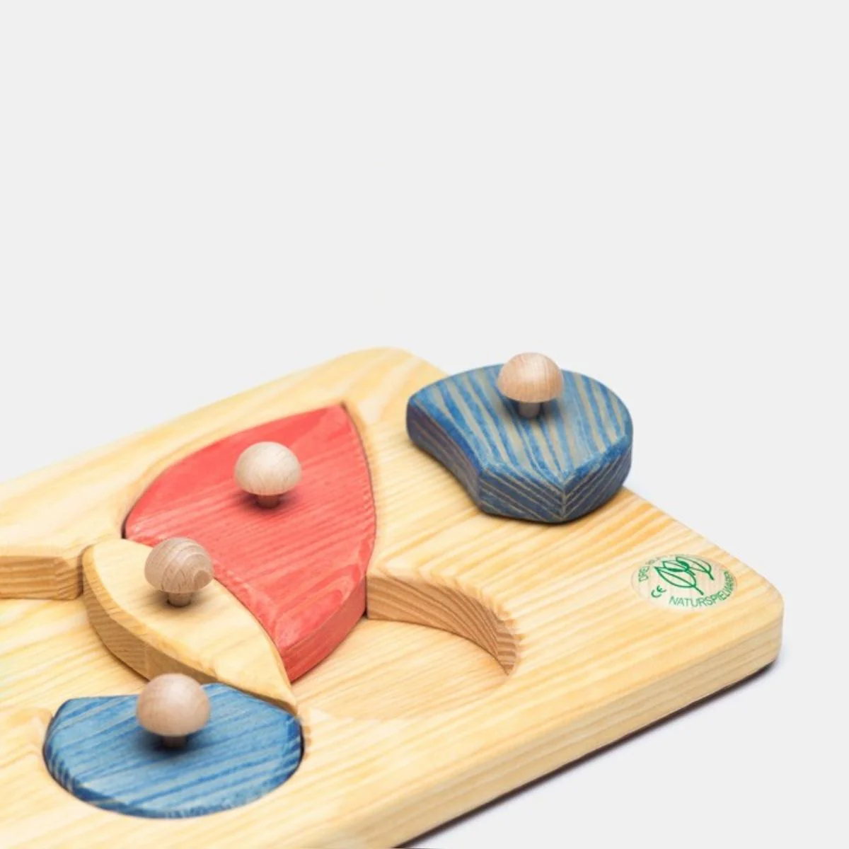 Drei Blatter Wooden Peg Puzzle - Butterfly - Image 4