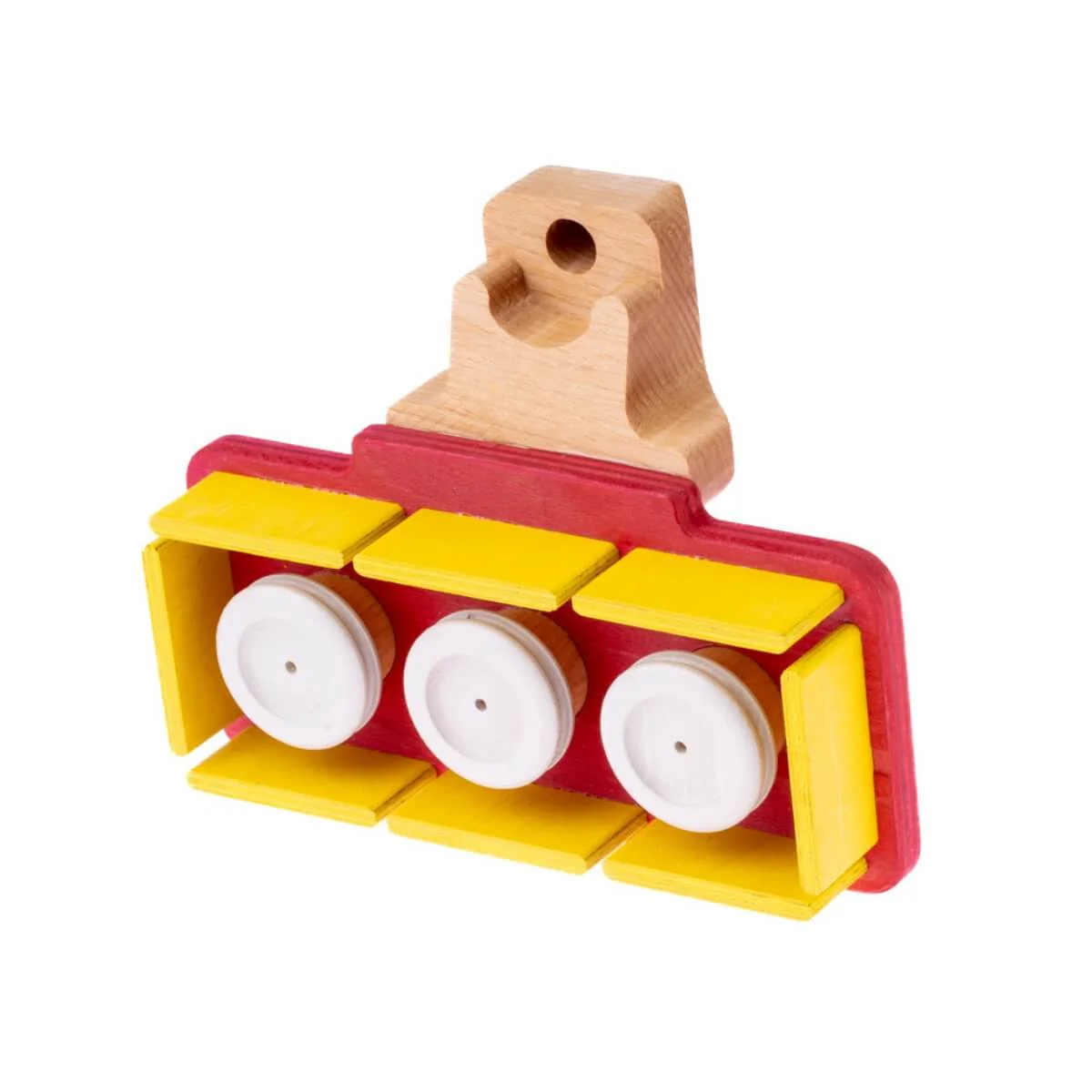 Dynamiko Wooden Tractor Accessory Front Mower - Image 4