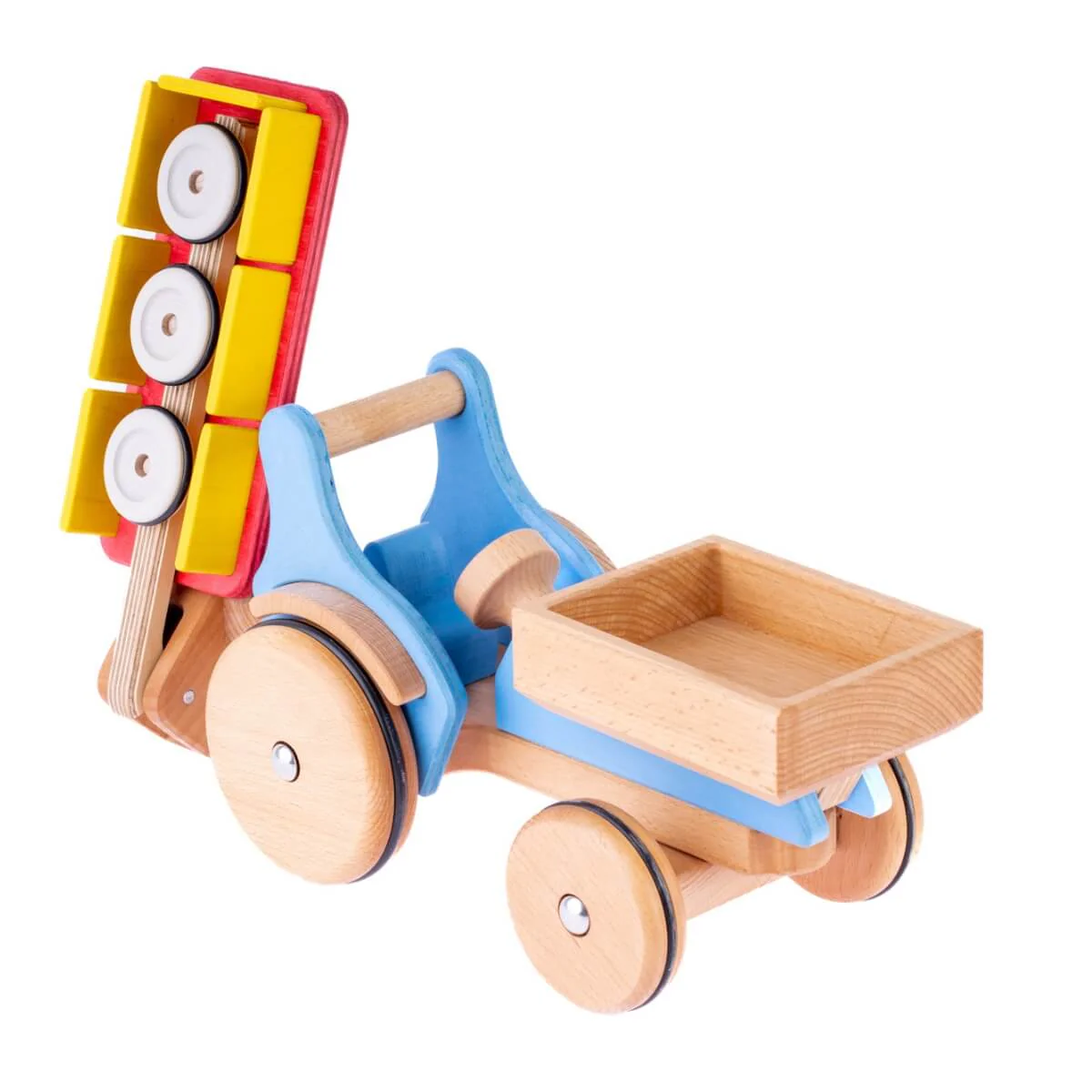 Dynamiko Wooden Tractor Accessory Side Mower - Image 4