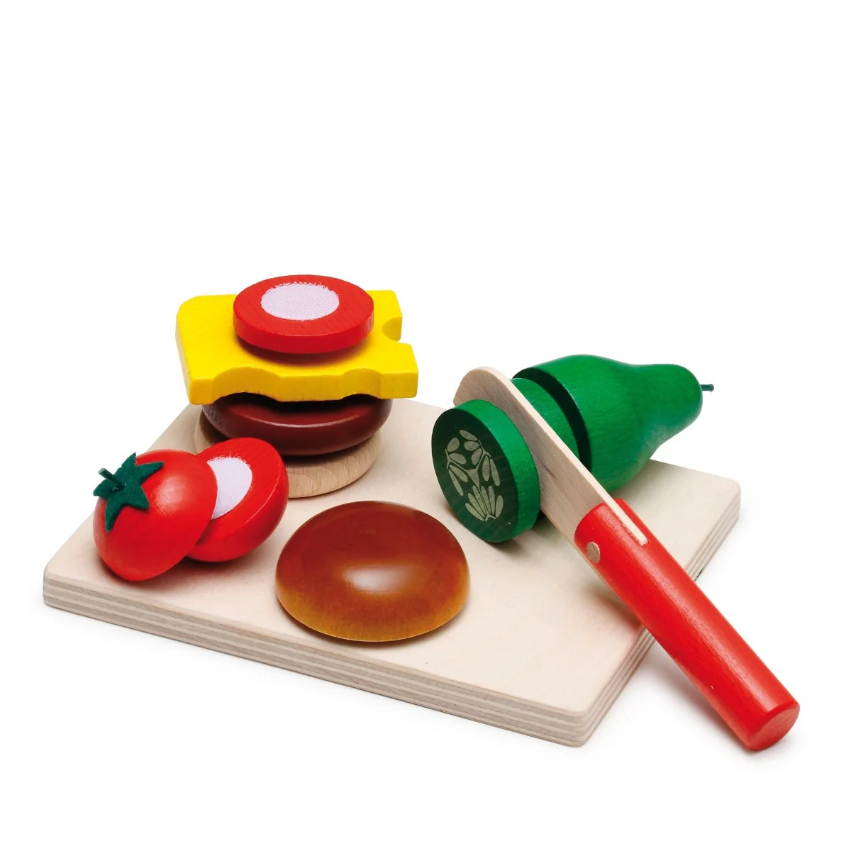 Erzi Cheeseburger Cutting Set