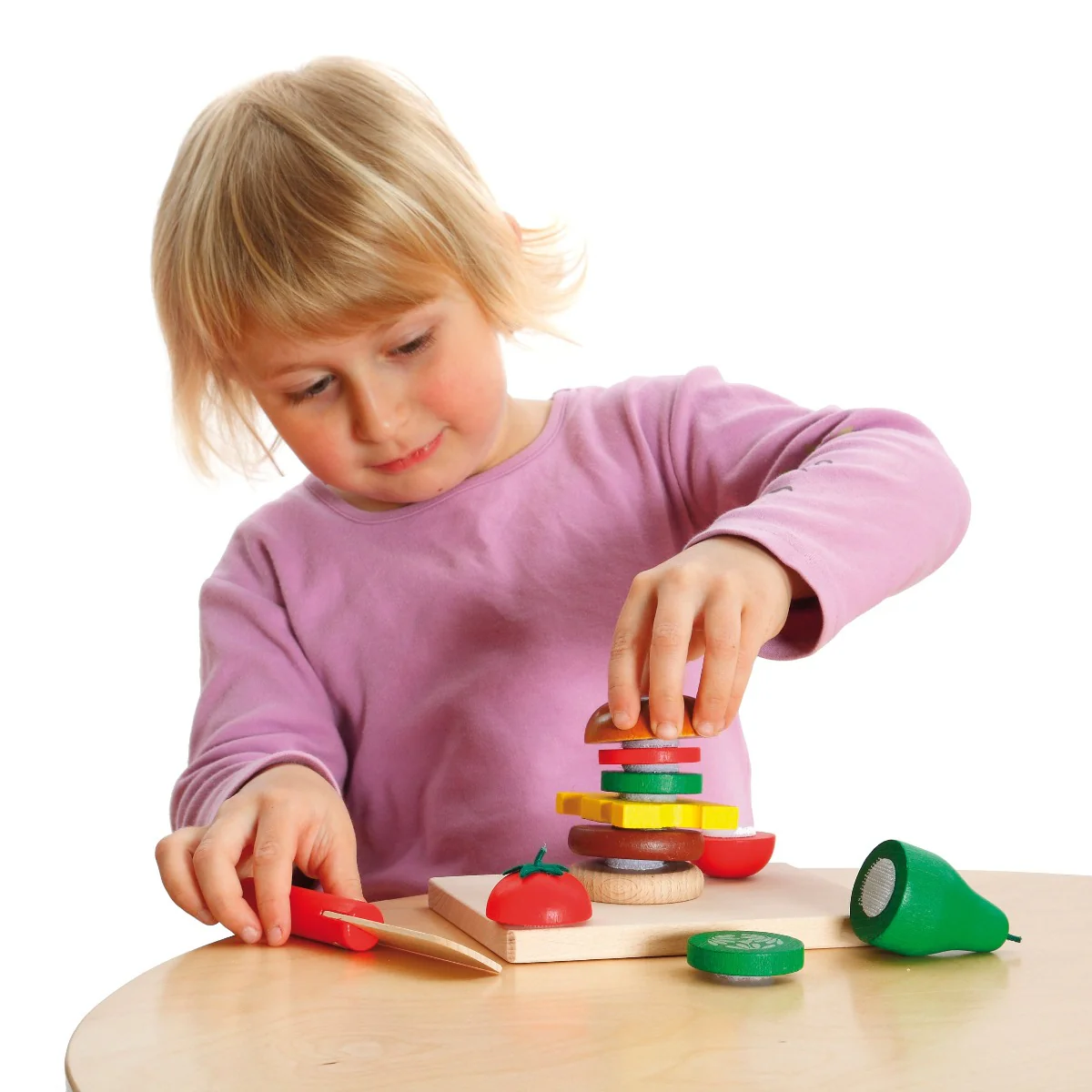 Erzi Cheeseburger Cutting Set - Image 3