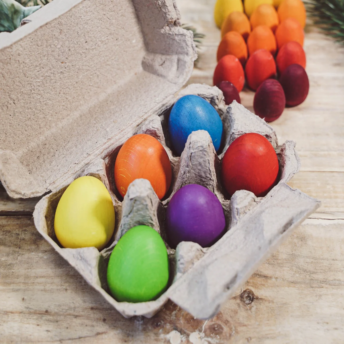 Erzi Eggs Coloured Sixpack - Image 2