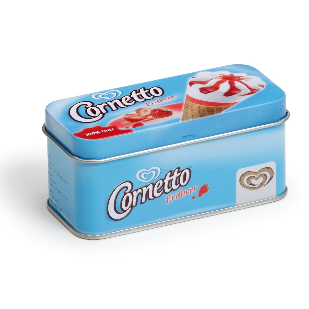 Erzi Cornetto Ice Cream Strawberry in a Tin - Retired Product, Limited Stock - Image 3