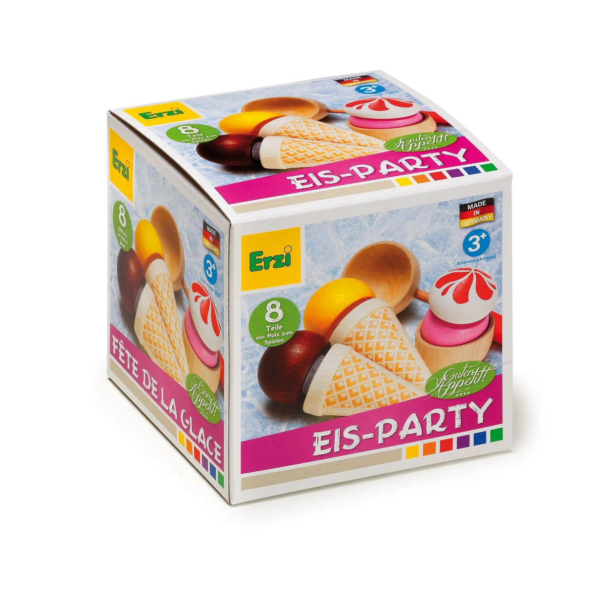 Erzi Wooden Ice Cream Play Food Set - Image 3