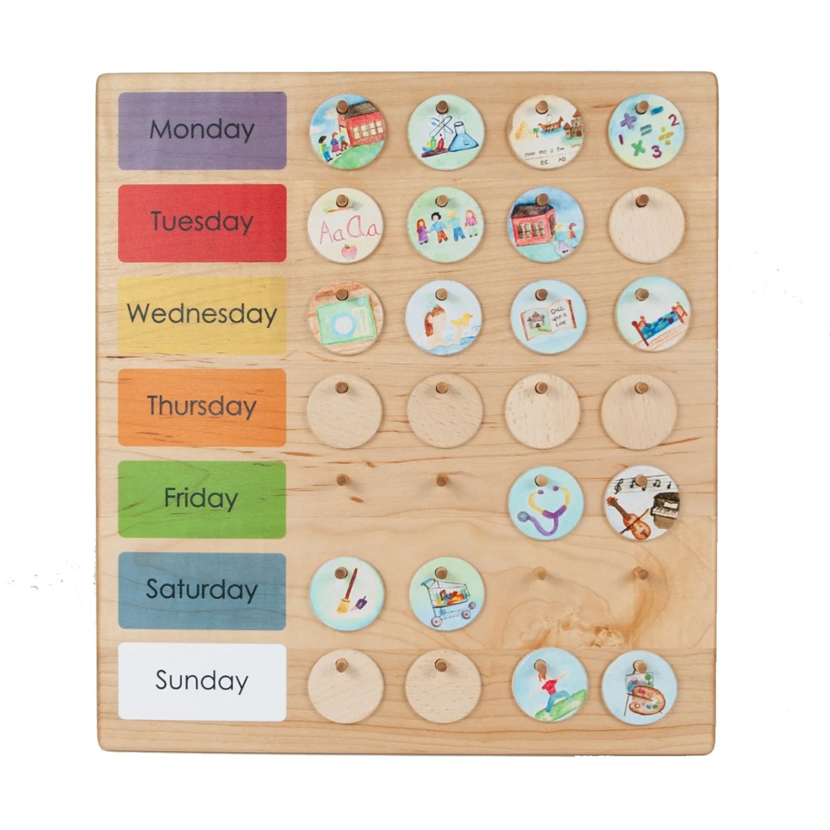 From Jennifer Calendar Coins - 18 Blank Coins - Image 2