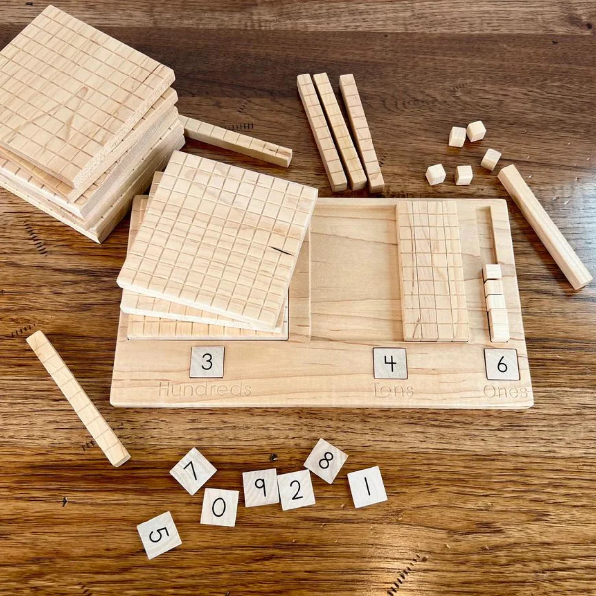 From Jennifer Base Ten Board and Blocks - Image 8