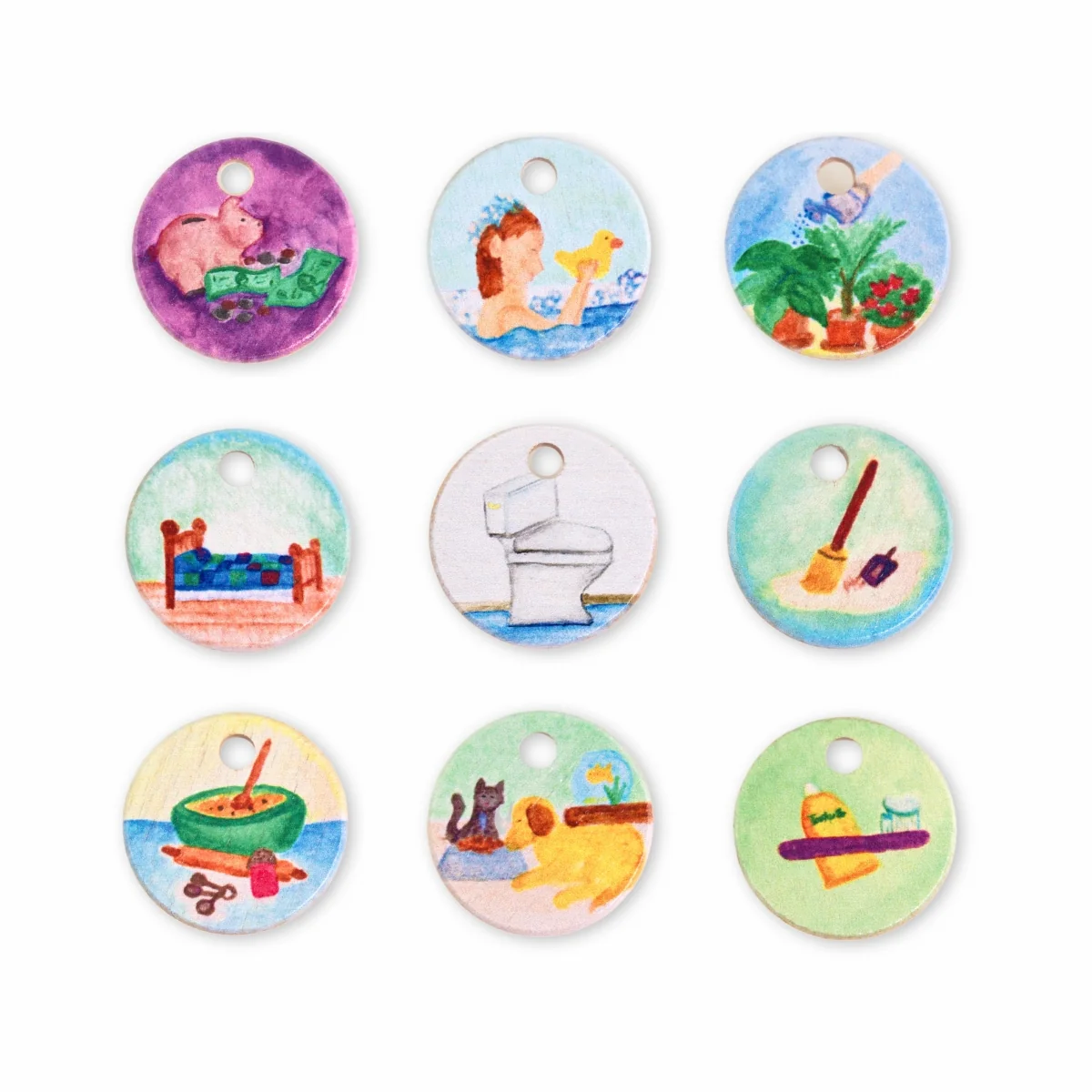 From Jennifer Calendar Coins - Daily Rhythm - Single Coins