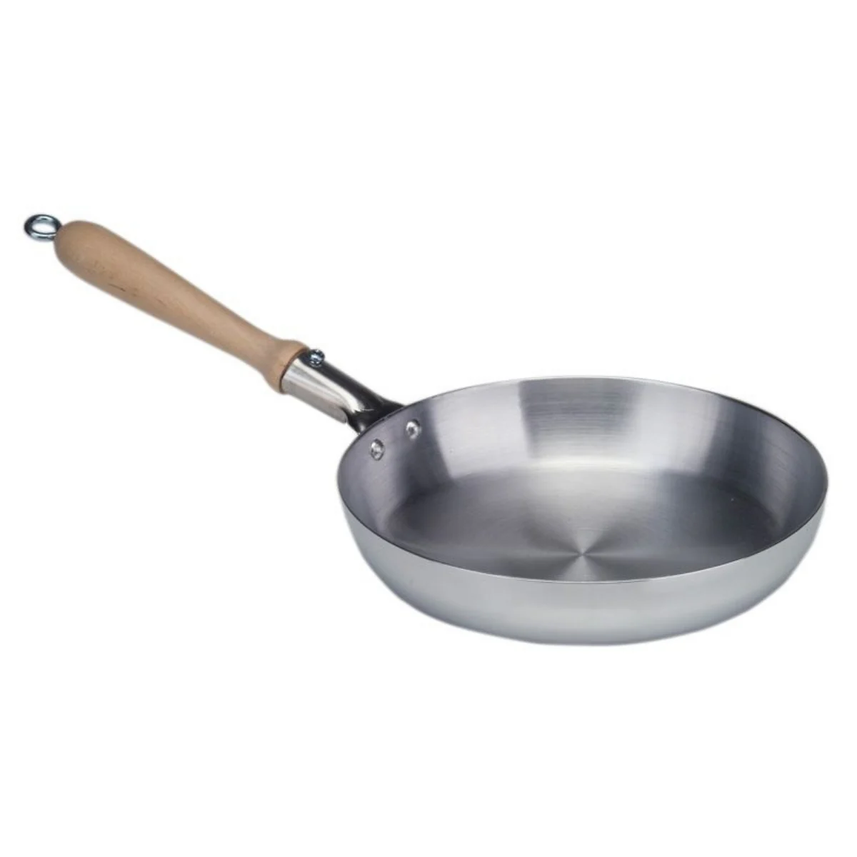 Gluckskafer Aluminium Play Pan 12cm - Wooden Handle