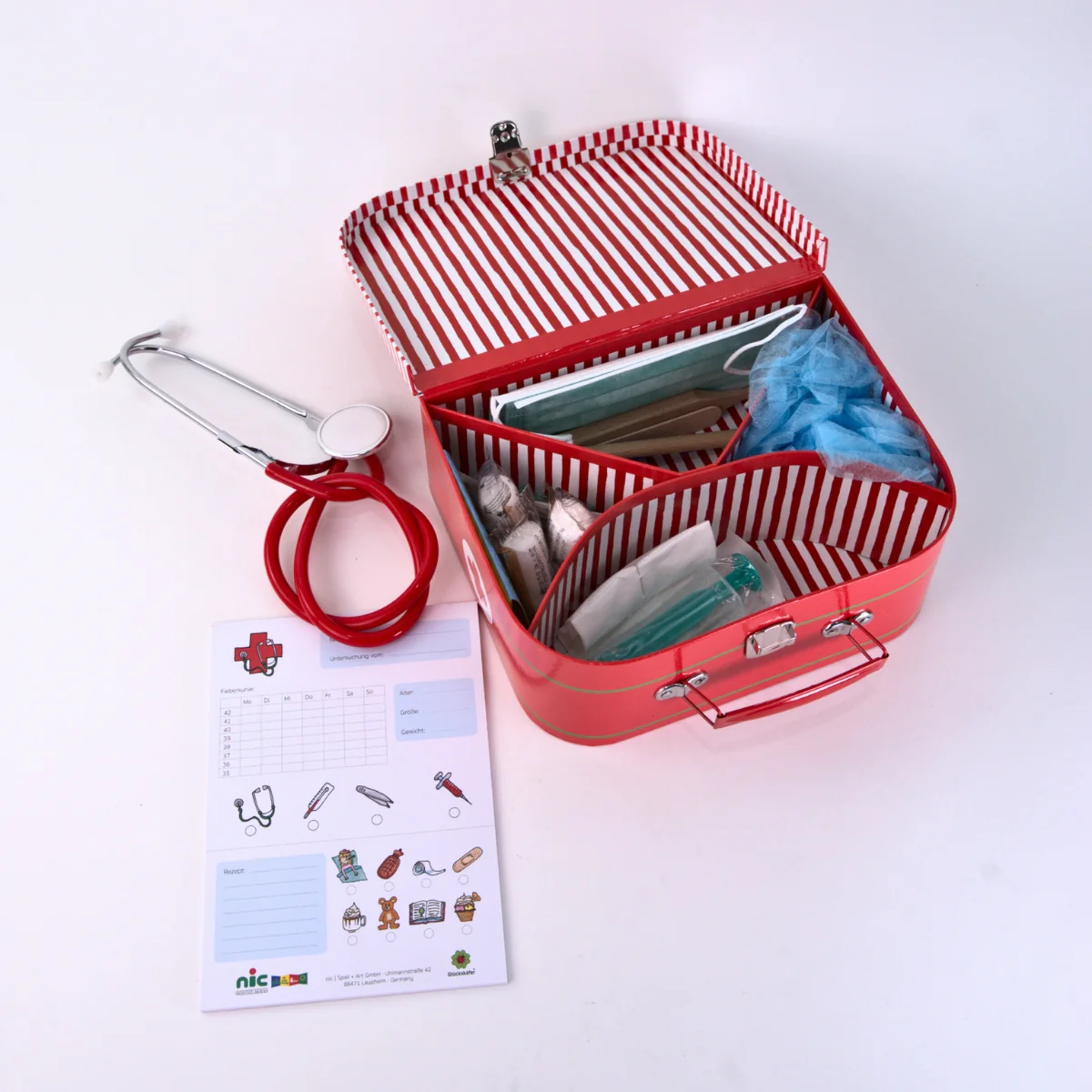 Gluckskafer Doctor's Case Complete with Contents - Image 2