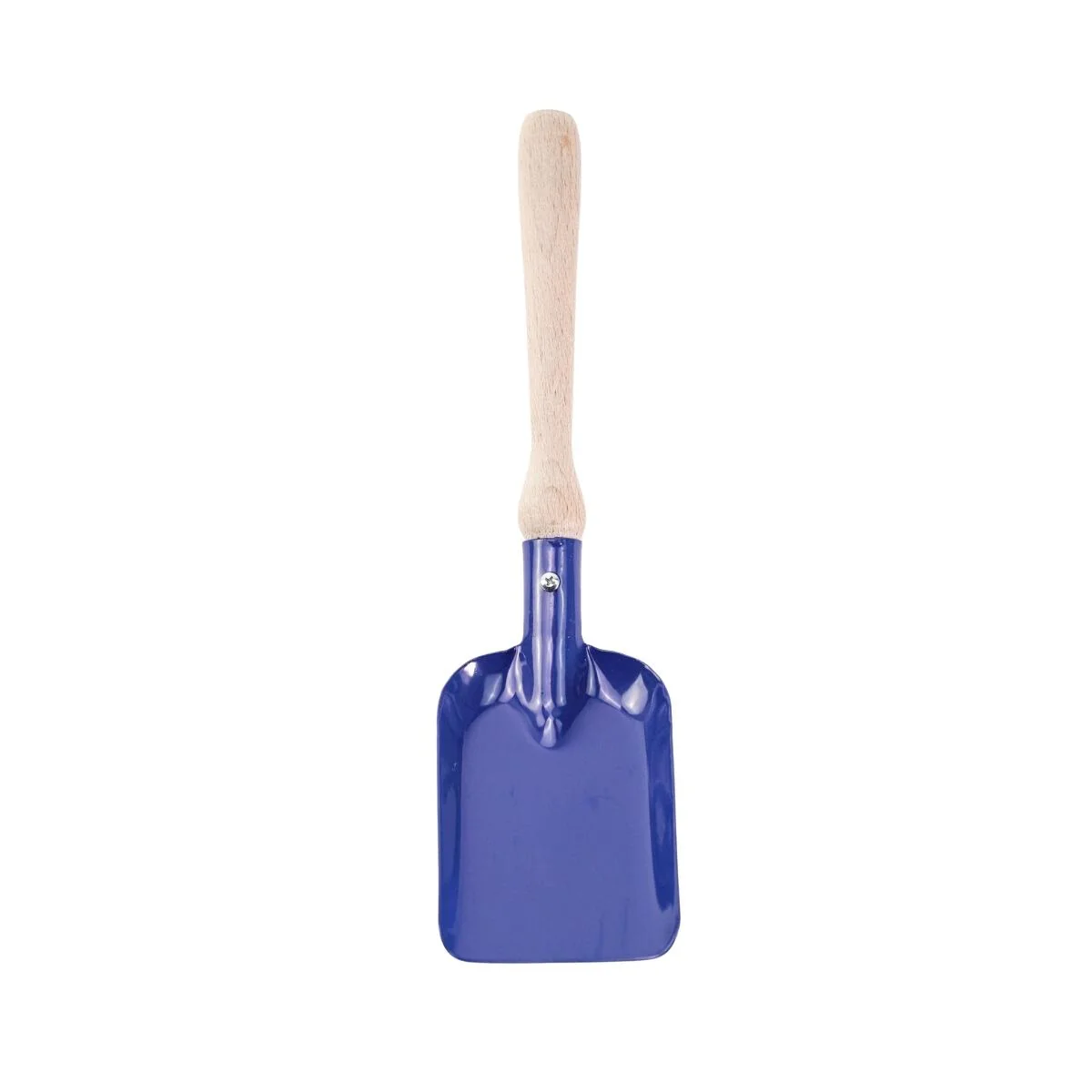 Gluckskafer Metal Hand Shovel - Square 25cm Blue