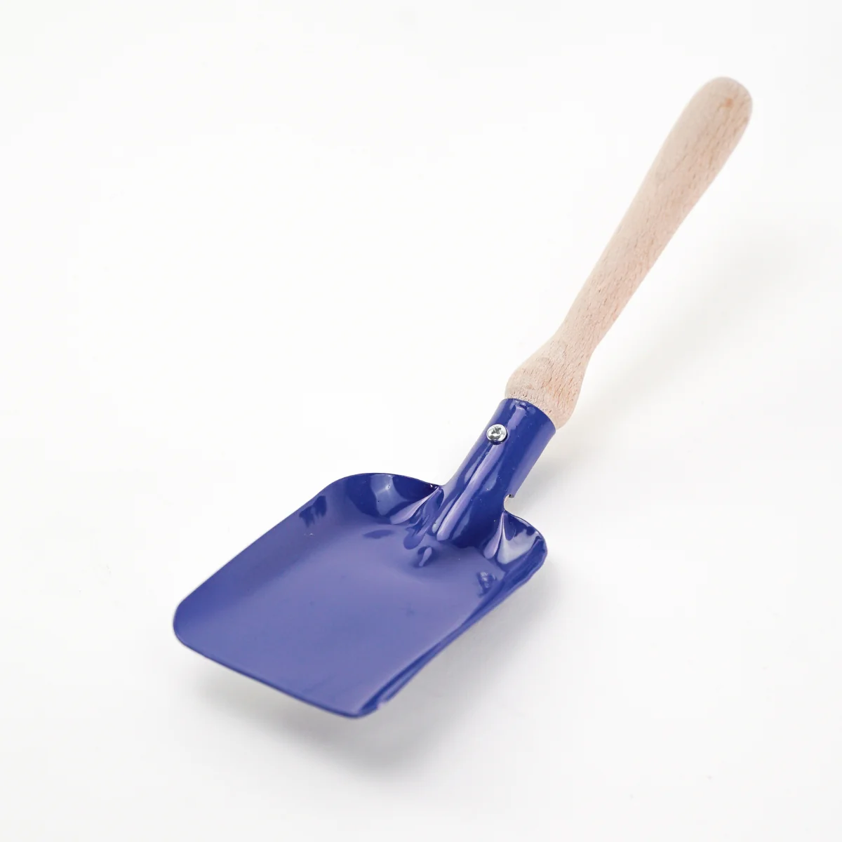 Gluckskafer Metal Hand Shovel - Square 25cm Blue - Image 2