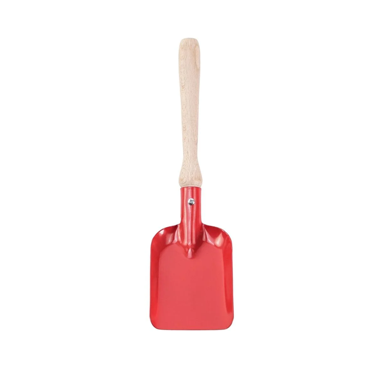 Gluckskafer Metal Hand Shovel - Square 25cm Red