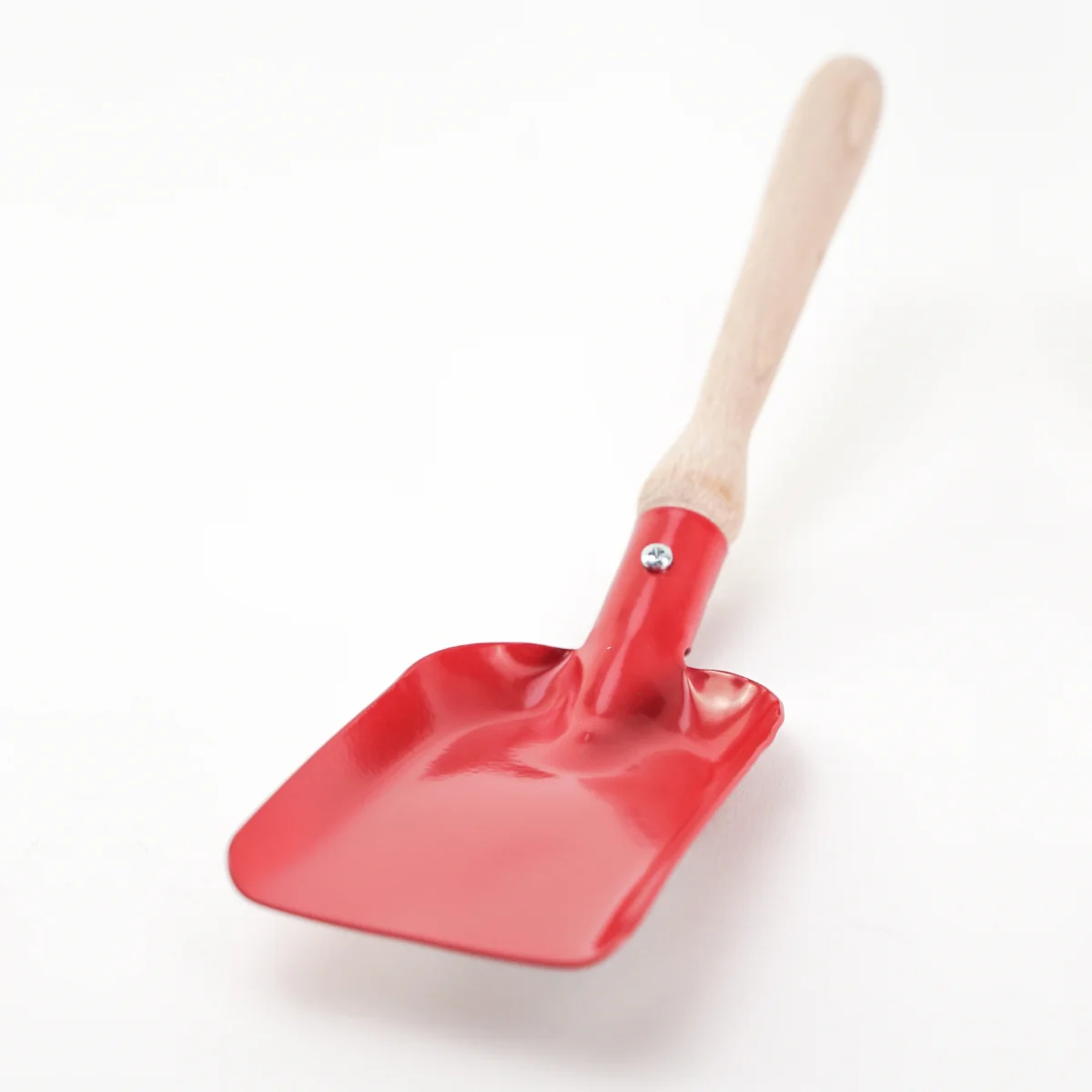 Gluckskafer Metal Hand Shovel - Square 25cm Red - Image 2