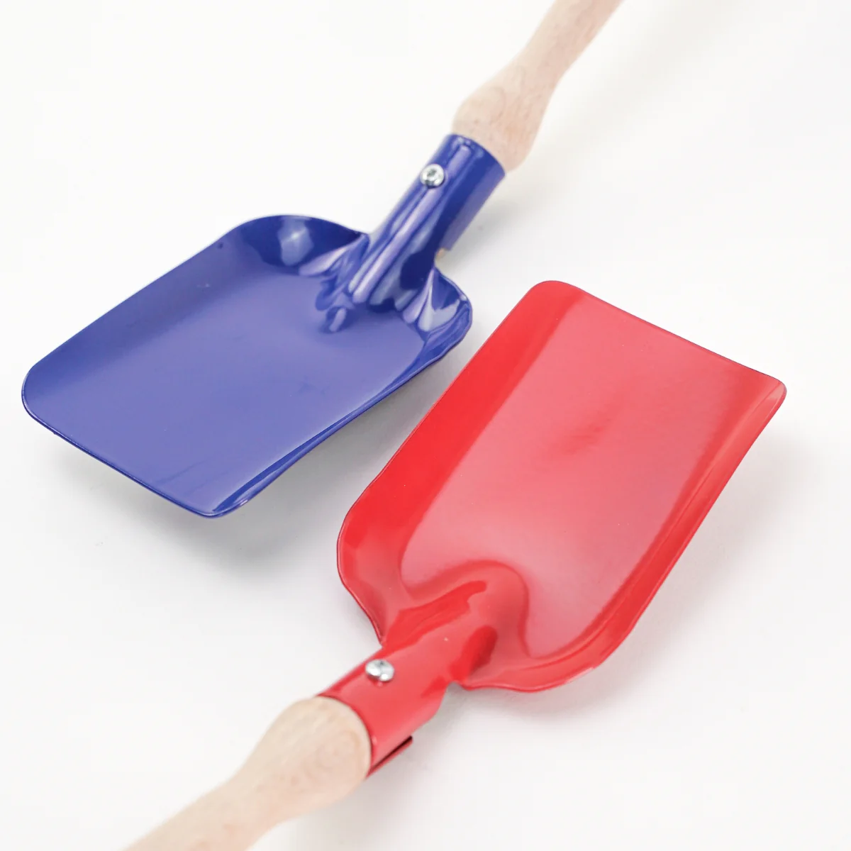 Gluckskafer Metal Hand Shovel - Square 25cm Red - Image 3